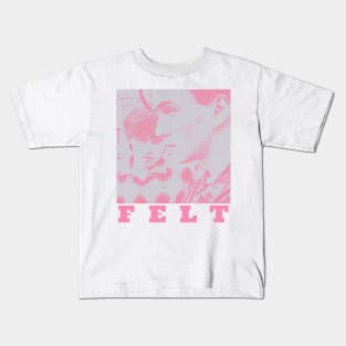 Felt ••••••••• 80s Aesthetic Design Kids T-Shirt